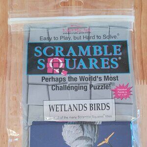 Vintage Scramble Square Puzzle ~ Birds